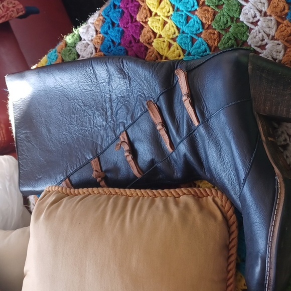 Holding Horses Anthropologie Tall leather boot Dylano, size 39 - Picture 3 of 8